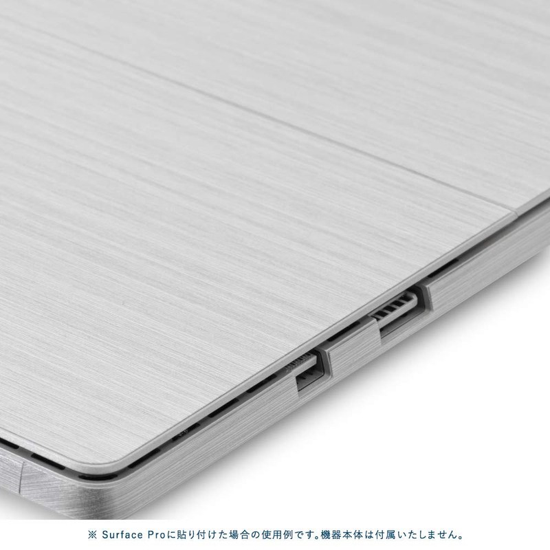 wraplus Skin Seal Compatible with Surface Go3 Go2 [Silver Brushed