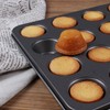 Cseese 2 Pack Mini Muffin Pan, 24 Cup Muffin Tin,
