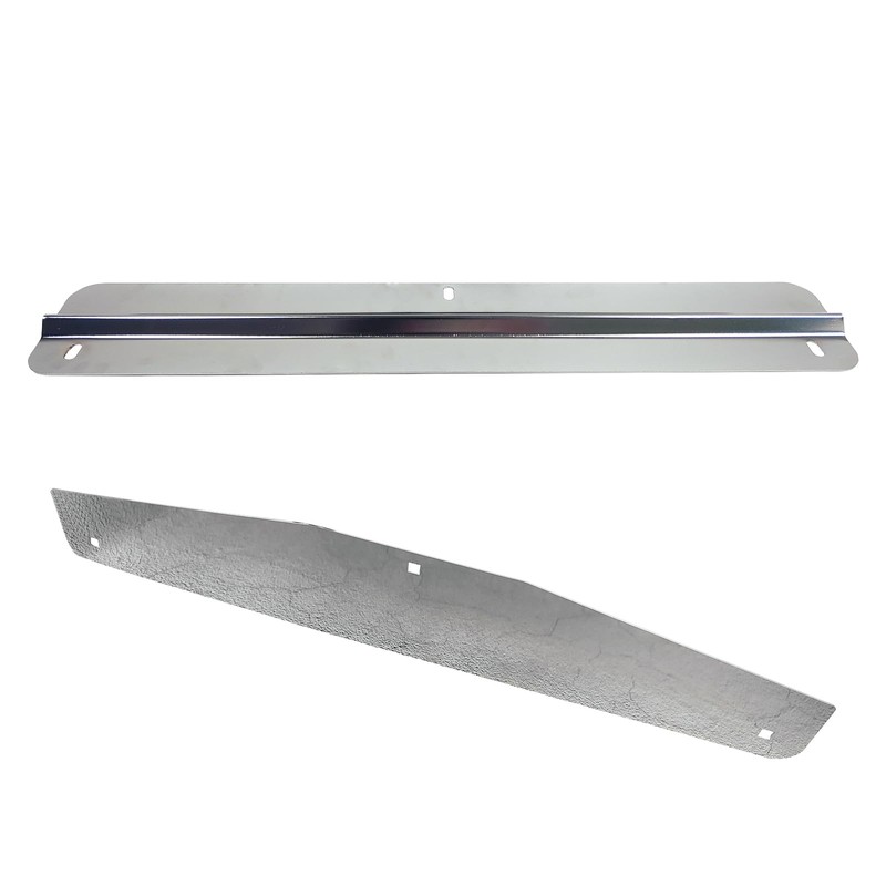 ANAQA Pair 24" Stainless Steel Mud Flap Weights and Backing