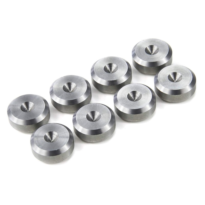 PrecisionGeek - Speaker Spike's Pads, Stainless Steel, 16mm in diameter