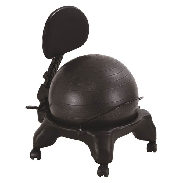 Aeromat Adjustable-fit Ball Chair - Black