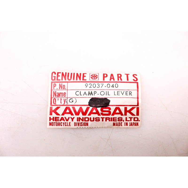 Kawasaki 92037-040 Oil Level Pipe Clamp