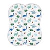 vvfelixl Baby Burp Cloths Palm Tree and Dinosaur Baby Newborn