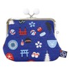 Maeda Dyeing Goshikihanpudo Kyoto Limited Series Wallet with Metal Clasp