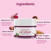 Aravi Organic Beetroot Lip Scrub with Shea Butter & Cocoa
