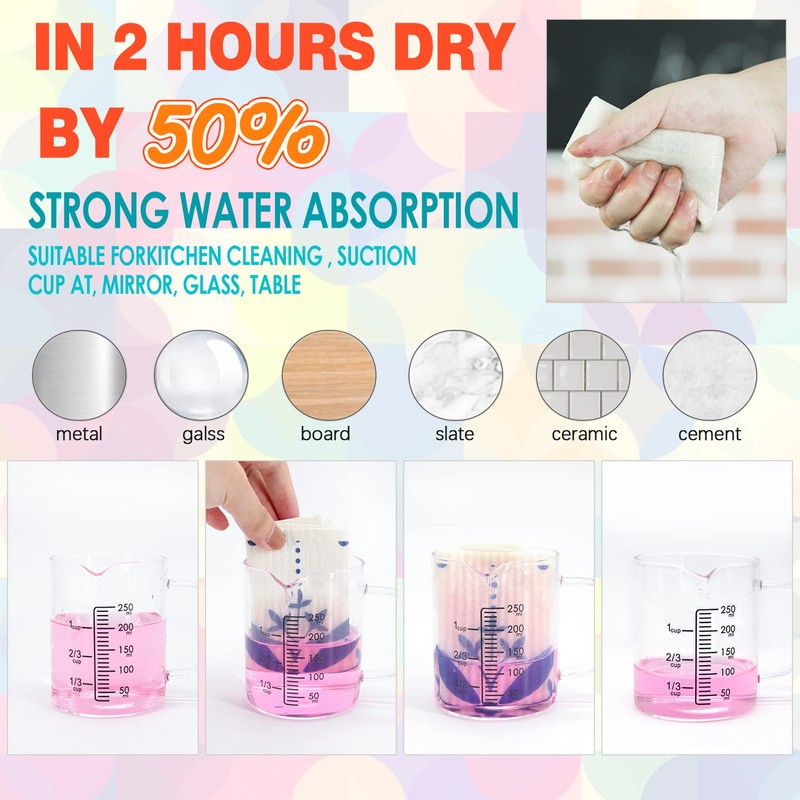 Morigins Wholesale Swedish Dish Cloths - 6 Pack Reusable Compostable