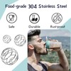 6 Pcs Shaker Balls, 304 Stainless Steel Mixing Balls for