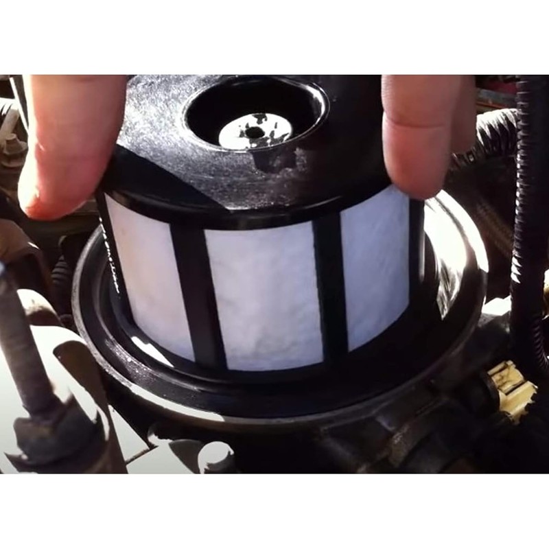iFJF FD-4596 Fuel Filter and F81Z9G270BA Aluminum Fuel Filter Cap