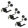 Designers Impressions 3 - Kingston Oil Rubbed Bronze Entry Lever