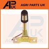 Rotating Flashing Amber Beacon Mount Flexible DIN Pole Tractor Mounting