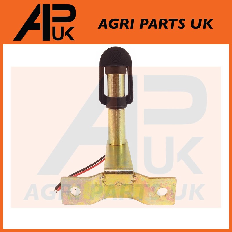 Rotating Flashing Amber Beacon Mount Flexible DIN Pole Tractor Mounting