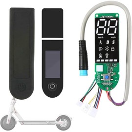 GYL Dashboard for xiaomi m365 pro, Original Dashboard Circuit Board Replacement for Xiaomi mijia M365 Pro Electric Scooter, Upgraded Version Circuit Board and Clear Screen Cover