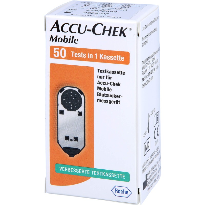 Accu-Chek Mobile Medi-Spezial Testkassette, 50 St. Teststreifen