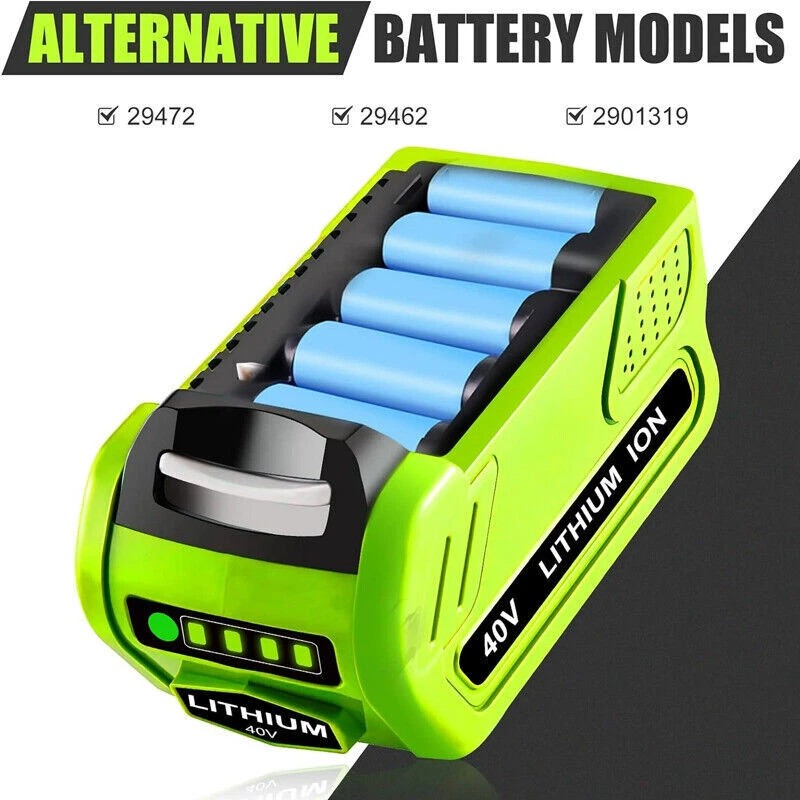 For GreenWorks 40V For Greenworks G-MAX Lithium Battery 29472 29462