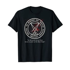 Satanic Lucifer Satanic Sigil T-Shirt