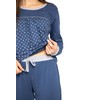 SUN7 Women's Pyjamas Cotton Long Sleeve Blue in 2 Different