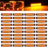 PSDRIQQ 40 Pack 6 LED Trailer Marker Light, DC12-24V Clearance