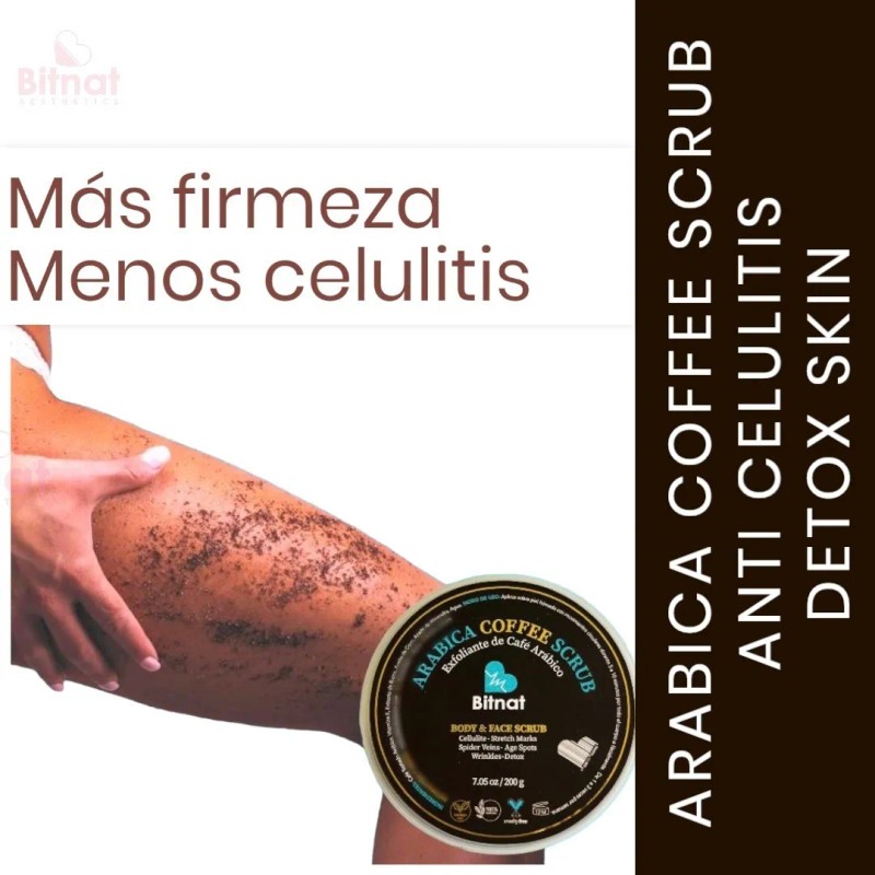 Gel Exfoliante De Café Tostado Anti-celulitis