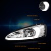 PM PERFORMOTOR [Pair] 3D Light Bar Headlights Assembly Compatible with
