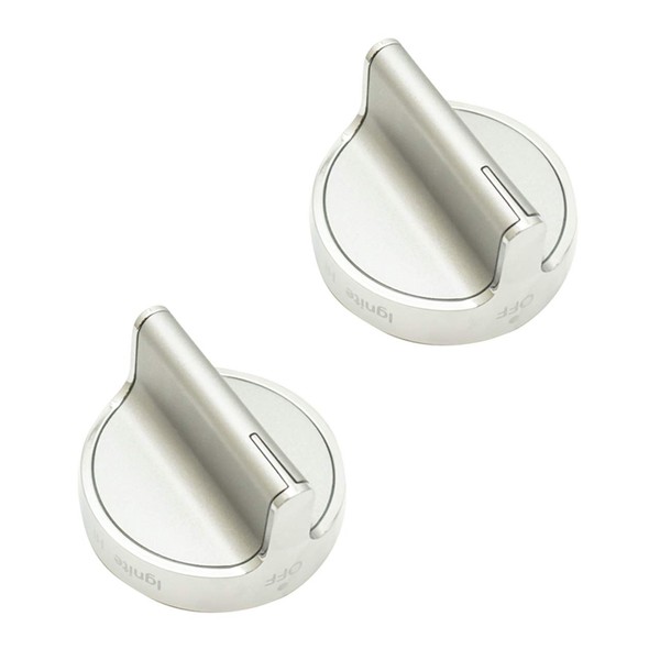Upgraded Lifetime Appliance W10766544 Knob Compatible with Whirlpool Stove/Range (2)