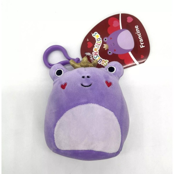 Kellytoy Squishmallow Kellytoy Mini Plush Clip On 3.5" Francine the