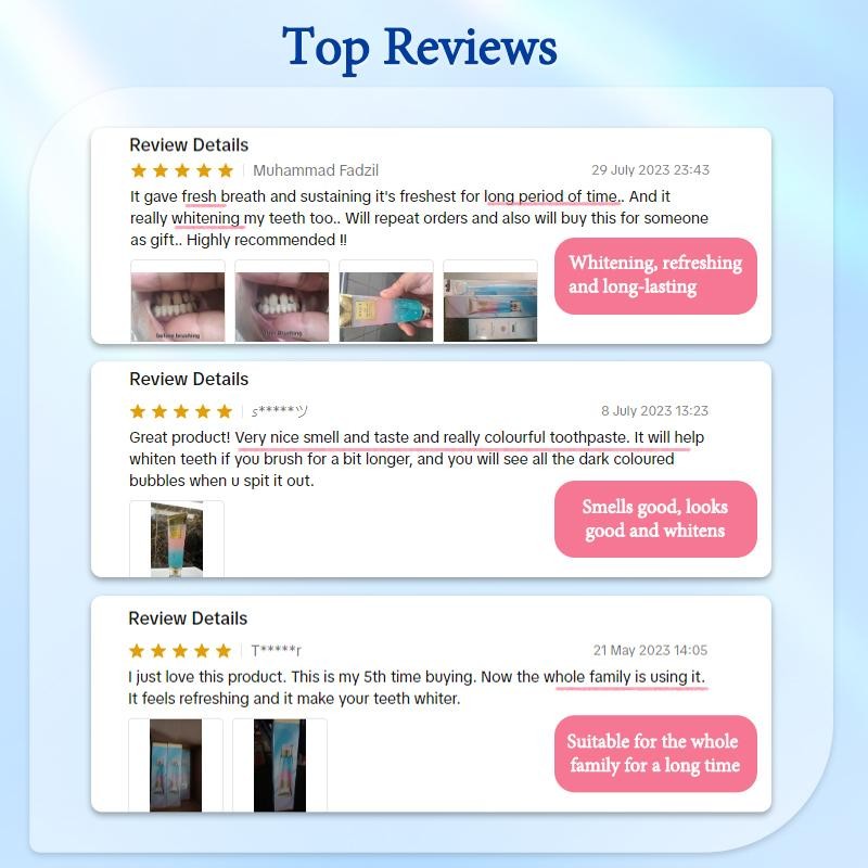 Bodyaccel Toothpaste's newest fast-acting whitening formula - derived from natural