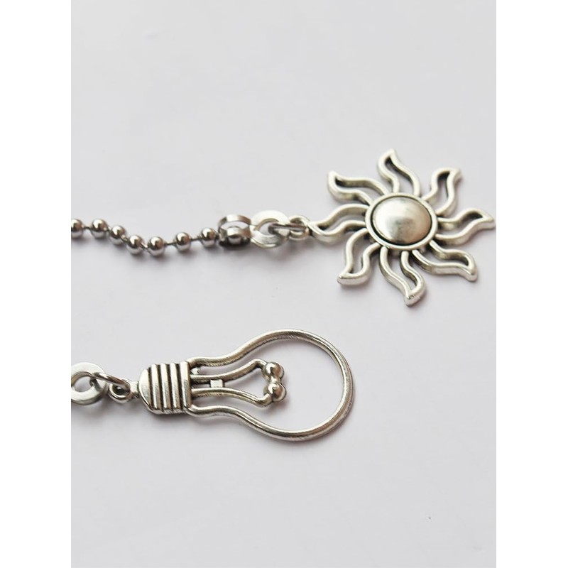 4 Pack Ceiling Fan Pull Chain, 12 Inch Pull Chains