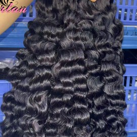 100% Unprocessed Raw Natural Wave Hair Vendors Cambodian Raw Cuticle Aligned Human Hair Suppliersstyle: Body Wave, color: Black, Stretched Length: 22"