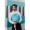 Velilla Delantal Peto 404210B_43 Unisex Bib Apron Two-Colour, black