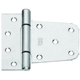 Extra Heavy Gate Hinge 3-1/2 Inch Zinc Plated Steel 1 Per Pack