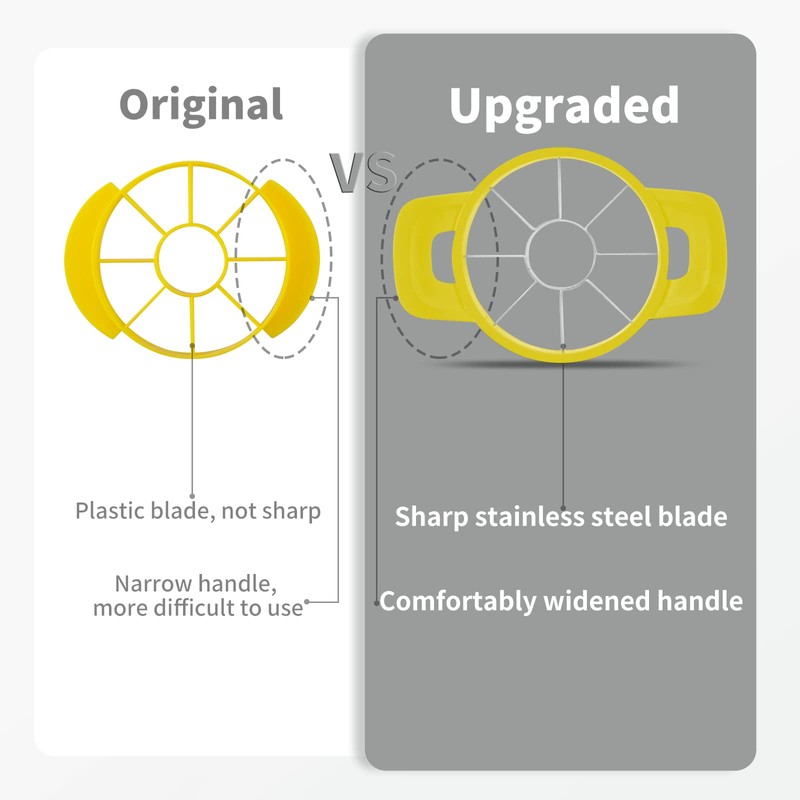 OOKUU Pineapple Corer Cutter, Stainless Steel Fruit Peeler Slicer -