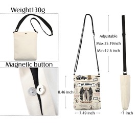 Super Crossbody Bag Natural Brother Tv Show Inspired Fans Gifts Ghosr Hunters Gifts Dark Forces Gifts Crossbody Sling Bag