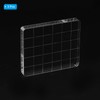 PATIKIL Acrylic Stamp Block, 3 Pack Stamping Block Rectangular Shape