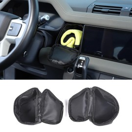 PIUGILH Dashboard Storage Bag Compatible with Land Rover Defender 90 110 130 2020 2021 2022 2023 2024 Interior Accessories, 2Pcs