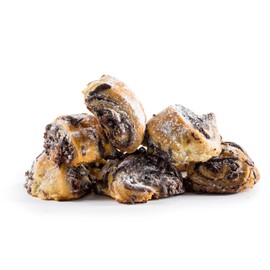 Fresh Chocolate Studel Rugelach Gift Tin | Gimmee Jimmy's Cookies | 3 Pound | Free Shipping