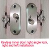 Sliding Door Lock 90 Degree Moving Door Right Angle Buckle