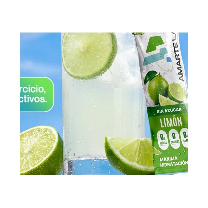 Electrolitos Amarte Labs Sin Azúcar 5 Sabores