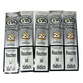 Set of 5 BlantWrap Double Platinum BlantWrap 5 Packets (Silver)