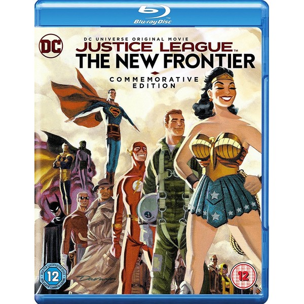 JUSTICE LEAGUE THE NEW FRONTIER COMMEMORATIVE EDITION [Blu-ray] [2017] [Region A & B & C]