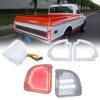 KENRTIR Clear Reverse Backup Light with Gaskets for 1967 1968