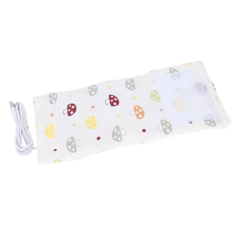 Baby Bottle Warmer Cartoon Portable USB Milk Bottle Heated Insulated