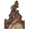 Kensington Hill Taryn Vintage Style 16 1/4" High Table Clock