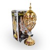 YASMEEN Gold Electric Incense Burner with Crystals - Elegant Home