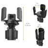 Cellet Heavy-Duty Adjustable Car Cup Holder: Expandable Design for Various