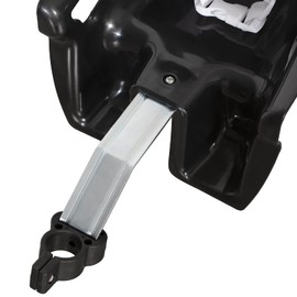 EIRONA - Asiento de bicicleta para niñas, silla de muñeca para bicicleta de 12, 14, 16, 18, 20 pulgadas, accesorios de bicicleta para niños, para muñecas, color negro