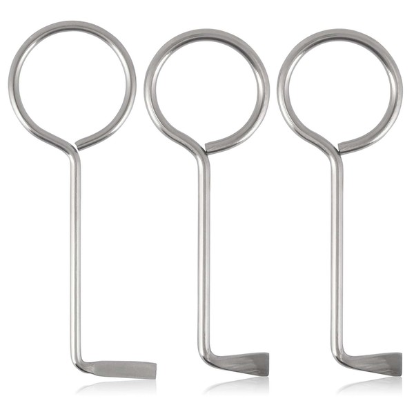 3 Piece Deadlock Key, Universal Lock Pick Set, Professional, Stainless