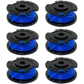 Aporozona 6PC 88524 88532 51484 Trimmers Replacement Spools for Toro 51484/51484T/ 51486/51487/ 51434/51435 12 Inch 20/29-volt 51484 Cordless Trimmer/Edger