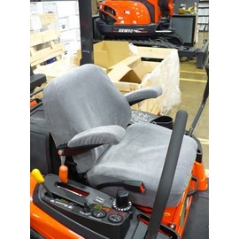 Durafit Seat Covers, KU08-V7 Exact FIT SEAT Cover for KUBOTA MOWERS. ZD321, ZD323, ZD326, ZD331, ZG327 in Comfortable Velour