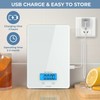 Kitchen KOIOS USB Rechargeable Food Scale 33lb/15Kg Kitchen Digital Scale