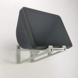 Echo Show 8 Wall Mount Stand Bracket (Angled, Grey)